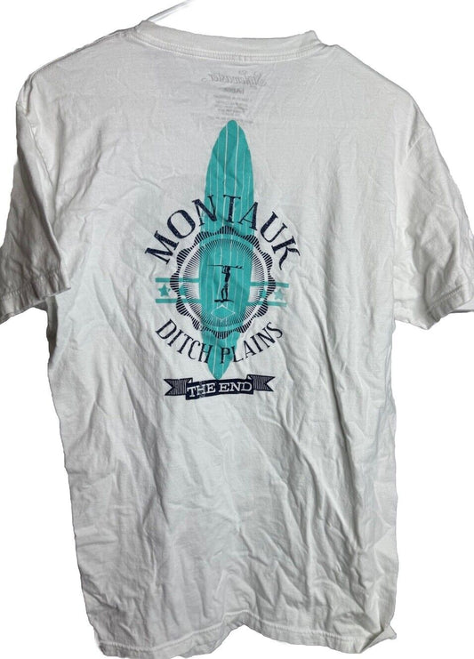 Montauk New York NY T-Shirt size large