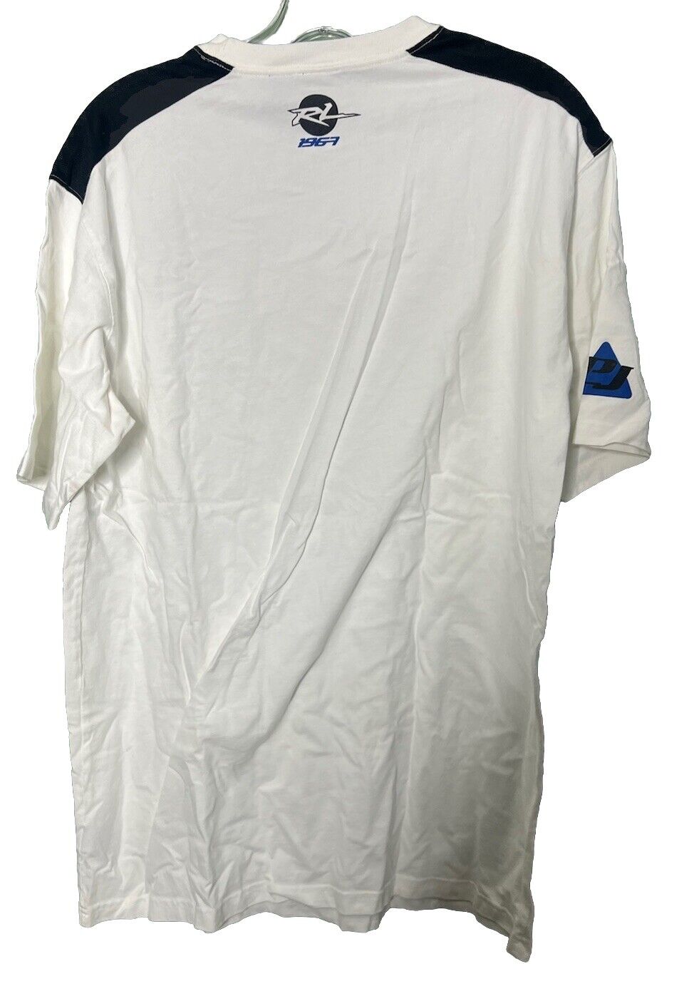 Polo Jeans Co Ralph Lauren Shirt Men's Medium Off White Short Sleeve T-shirt