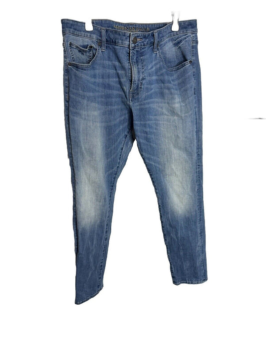American Eagle Jeans Mens 36 Blue Bootcut Pant Denim Western Cowboy Ranch 36x32