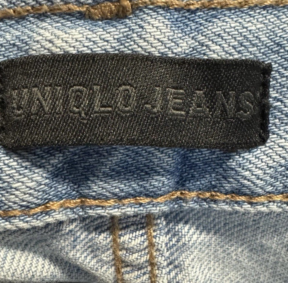 Uniqlo Jeans Pants Womens Size 10 Jeans Straight Fit Casual Outdoors Ladies