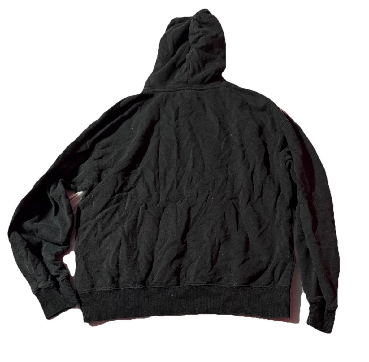 Hollister Black Hoodie with Front Pocket XS