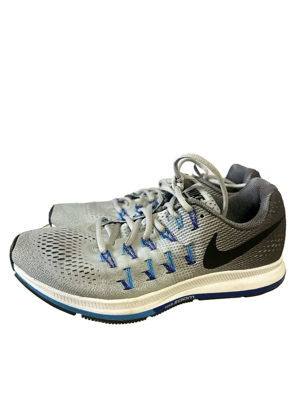 Nike Air Zoom Pegasus 33 Wolf Grey, men’s size 7, 2016, good condition,rare find