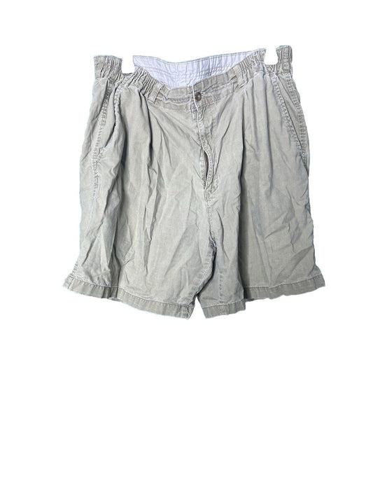 Men's Bay to Bay w/partial Elastic Waistband Chino  Shorts Size 38