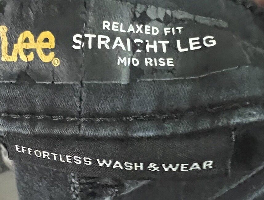 Lee Jeans Size 14 Relaxed Straight Leg