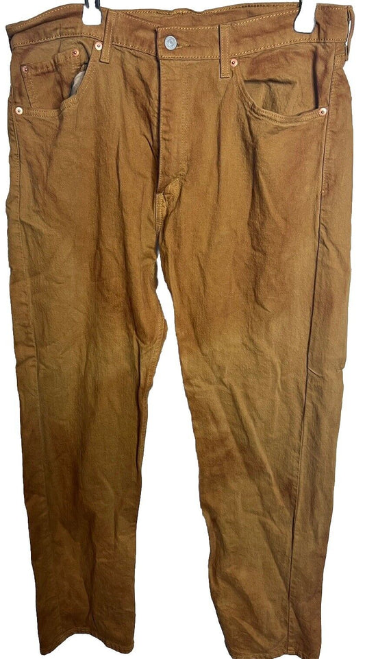 Levi's 505 Straight Fit Jeans Cotton Men's Denim 36x32