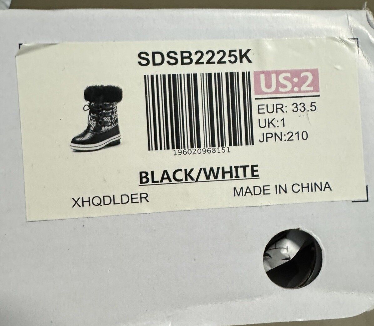 Women's Boots Size 2