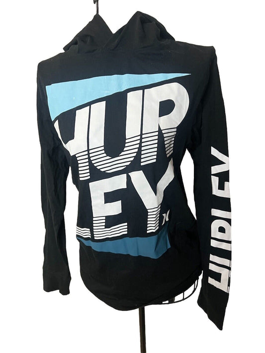 Hurley Thin Light Weight Hoodie Size Large