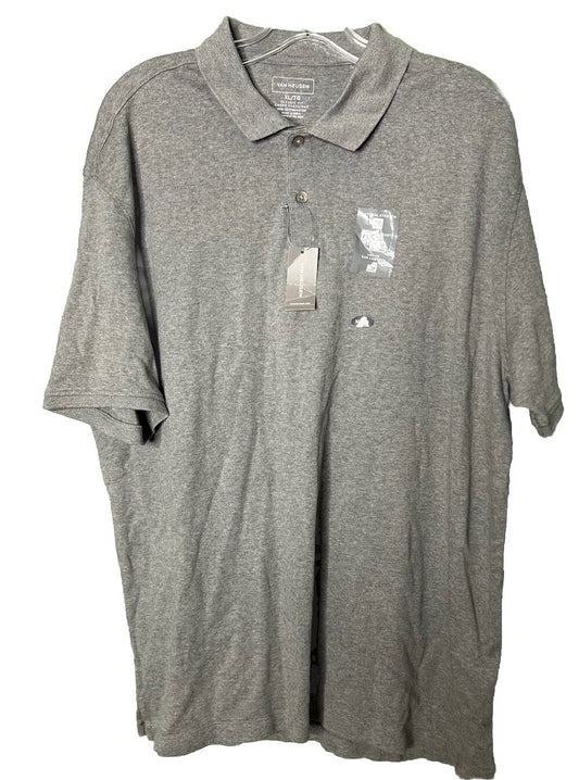 Van Heusen Shirt Mens XL Short Sleeves Polo Classic Fit NWT
