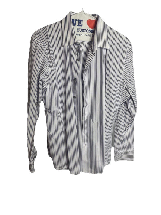 Apt.9 Premiere Flex Button Up Shirt Men's Large