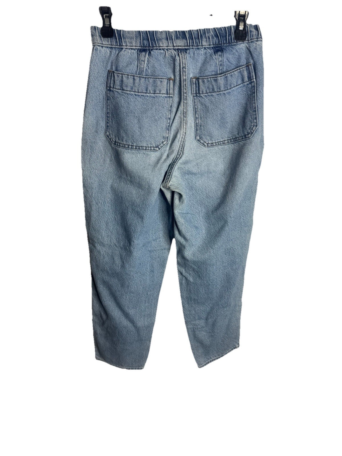 Madewell High Waist Crop Track Trousers Size XS Viscose Pockets