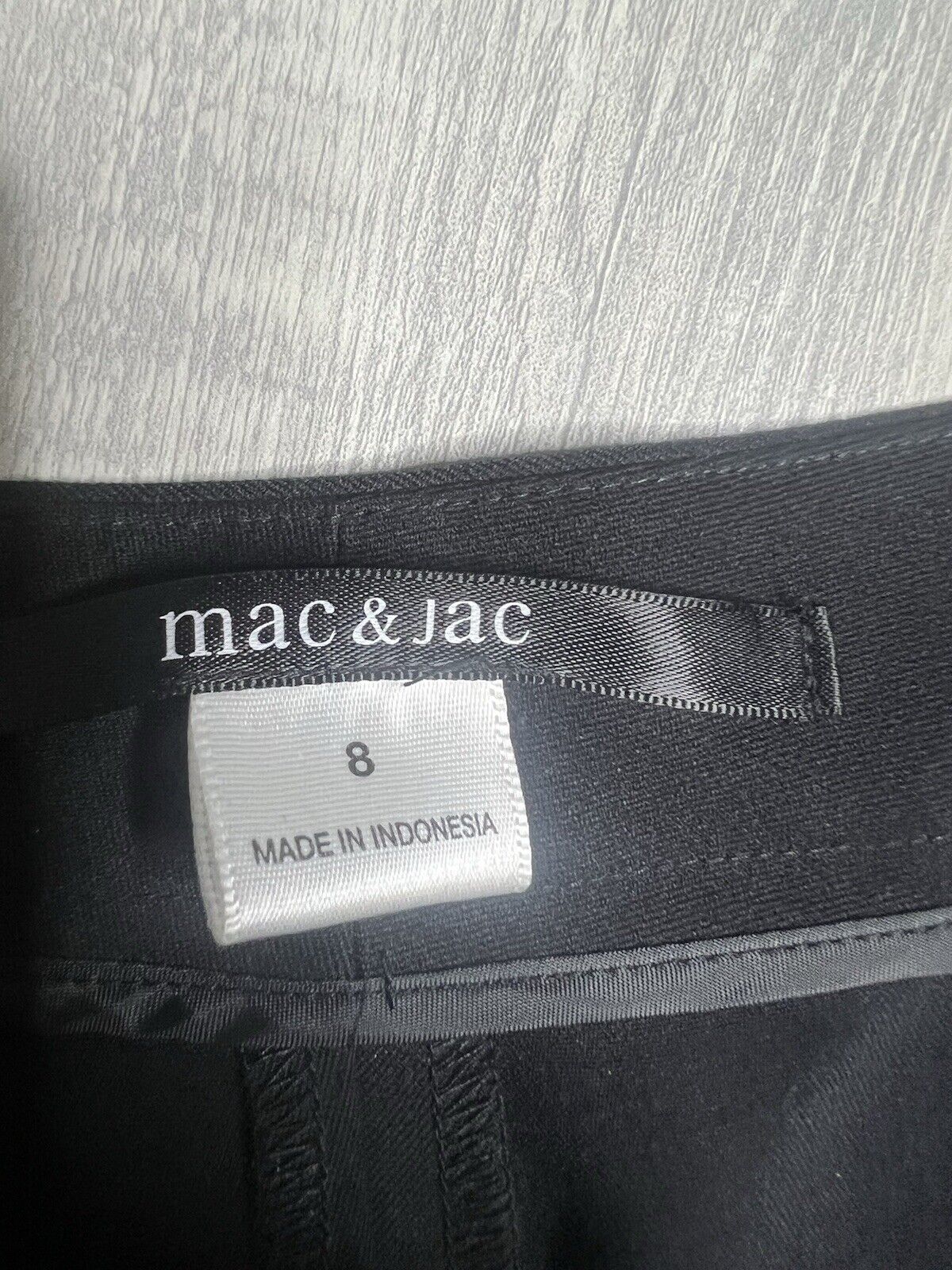 Women's Mac & Jac Black Straight Leg Pants - Size 8
