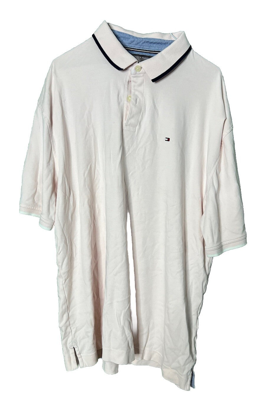 Tommy Hilfiger Polo Shirt Mens Size 2XL Casual Short Sleeve