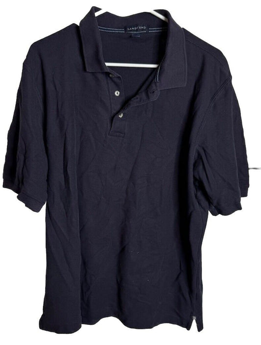 Lands' End Men's Polo Shirt Size XL Traditional Short Sleeve