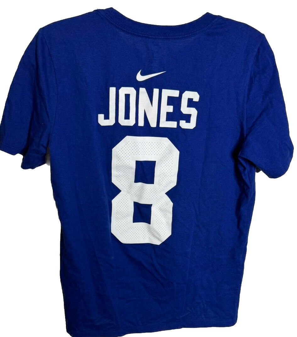 Nike Daniel Jones NFL New York Giants Tee Mens Large Blue #8