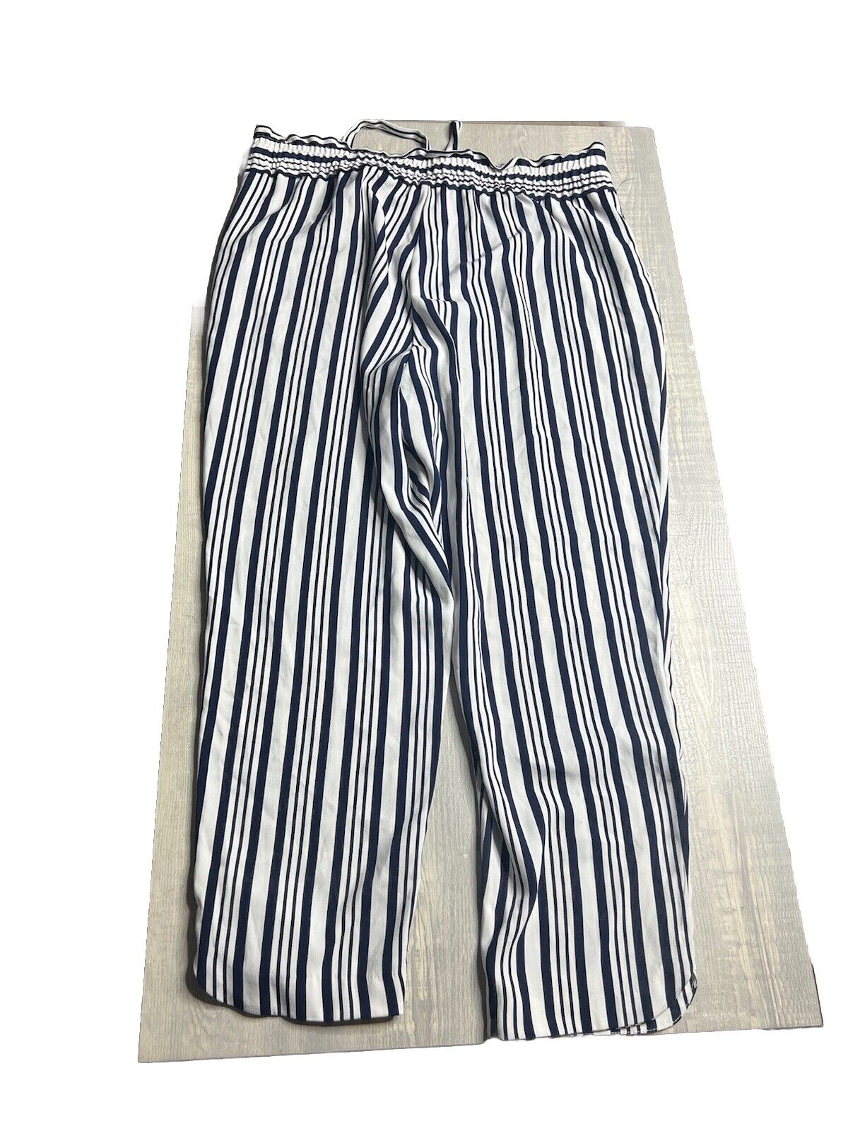 ZARA TRF Collection Wide Leg Stripes Womens Trousers SIZE XL