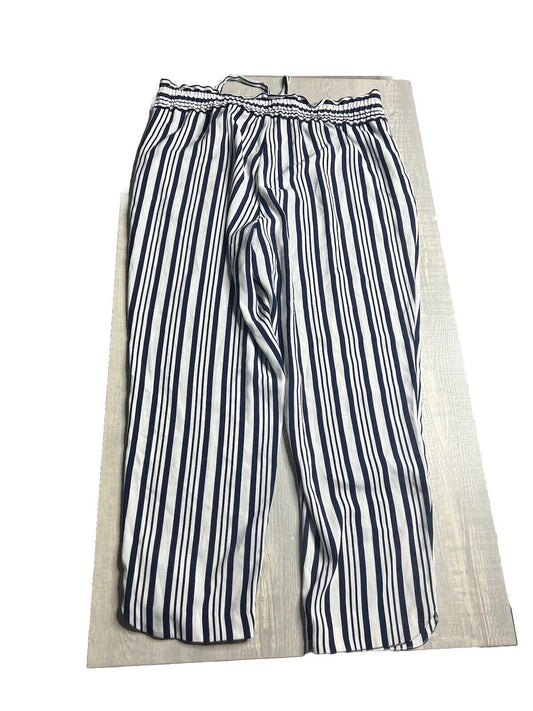 ZARA TRF Collection Wide Leg Stripes Womens Trousers SIZE XL