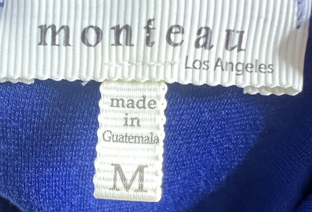 Monteau Los Angeles  V-Neck Dress Medium
