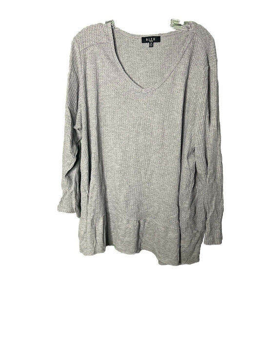 BLEU Women’s Sweater Tunic Blouse Top Size 2x