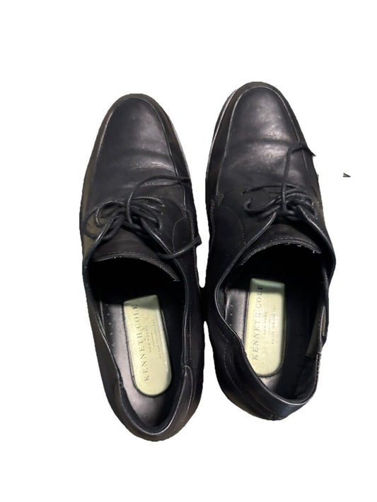 Kenneth Cole Leather Dress Shoes With Silver Technology Size 10M