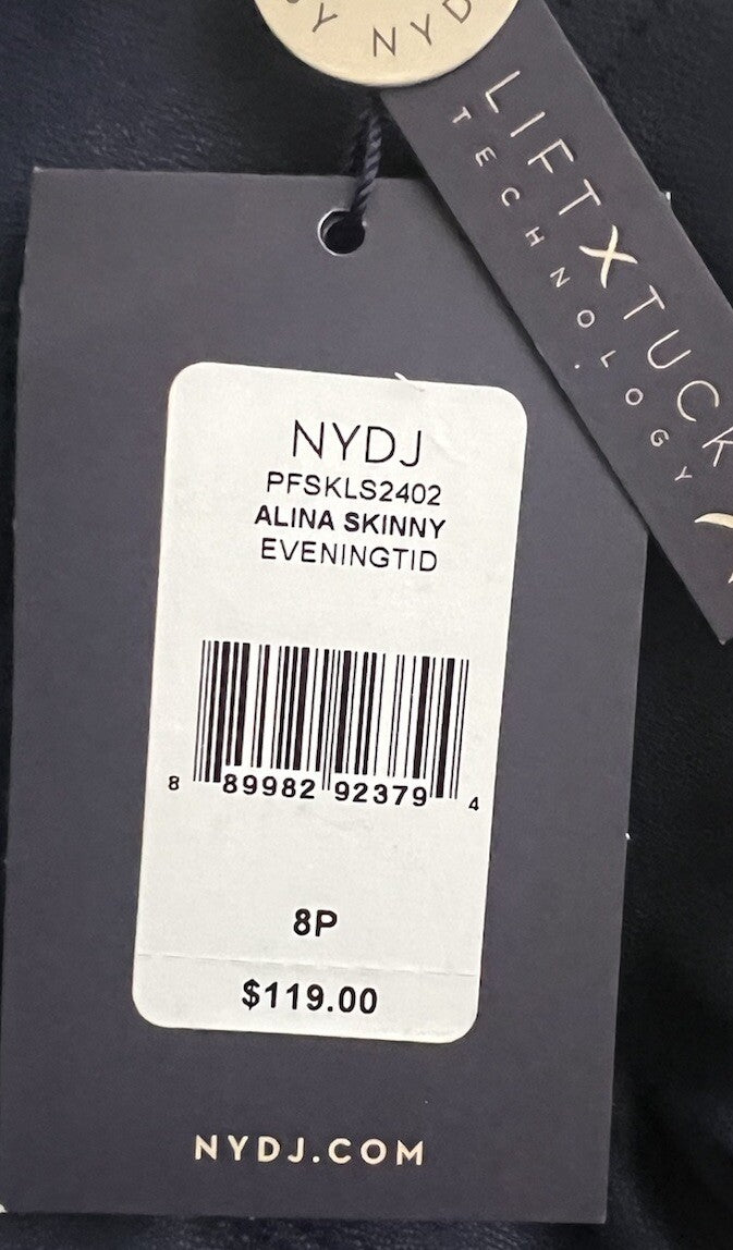 NYDJ Jeans Women's 8P Alina Pull On Skinny