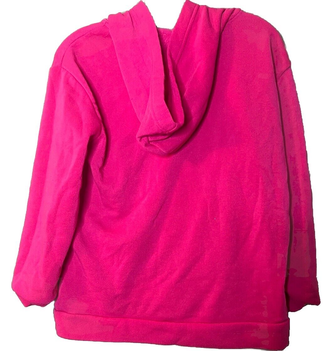 No Comment NY LA Womens Medium Long Sleeves Full Zip Hoodie Sweatshirt Hippie
