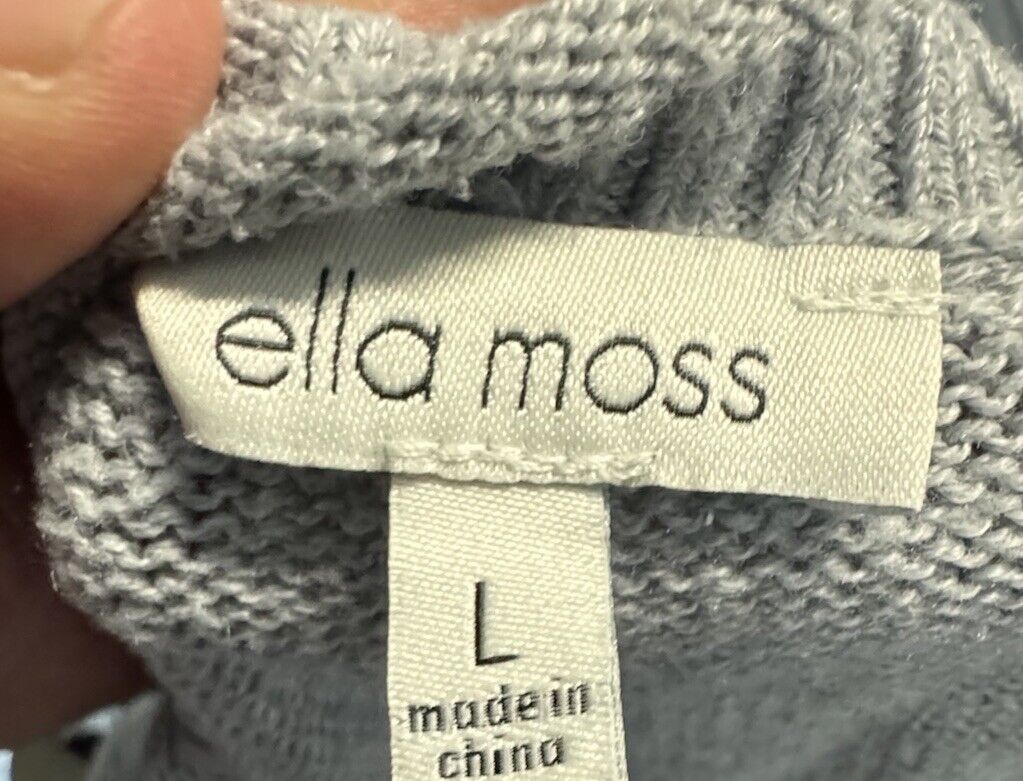 ELLA MOSS WOMEN'S KNIT SWEATER size large