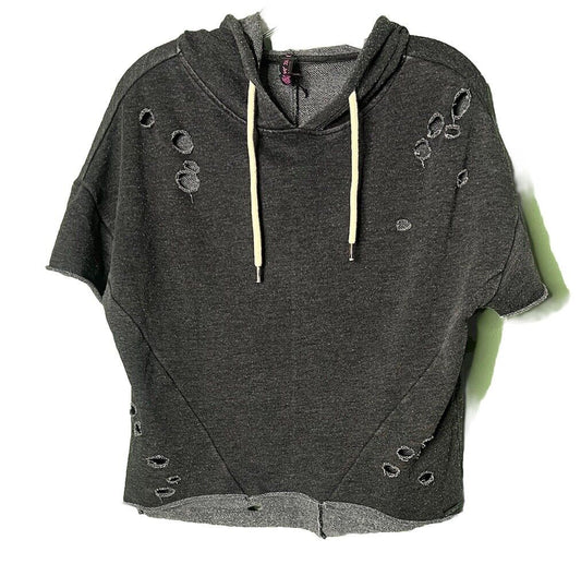 Betsey Johnson Performance Sz Xs Hooded Sweatshirt