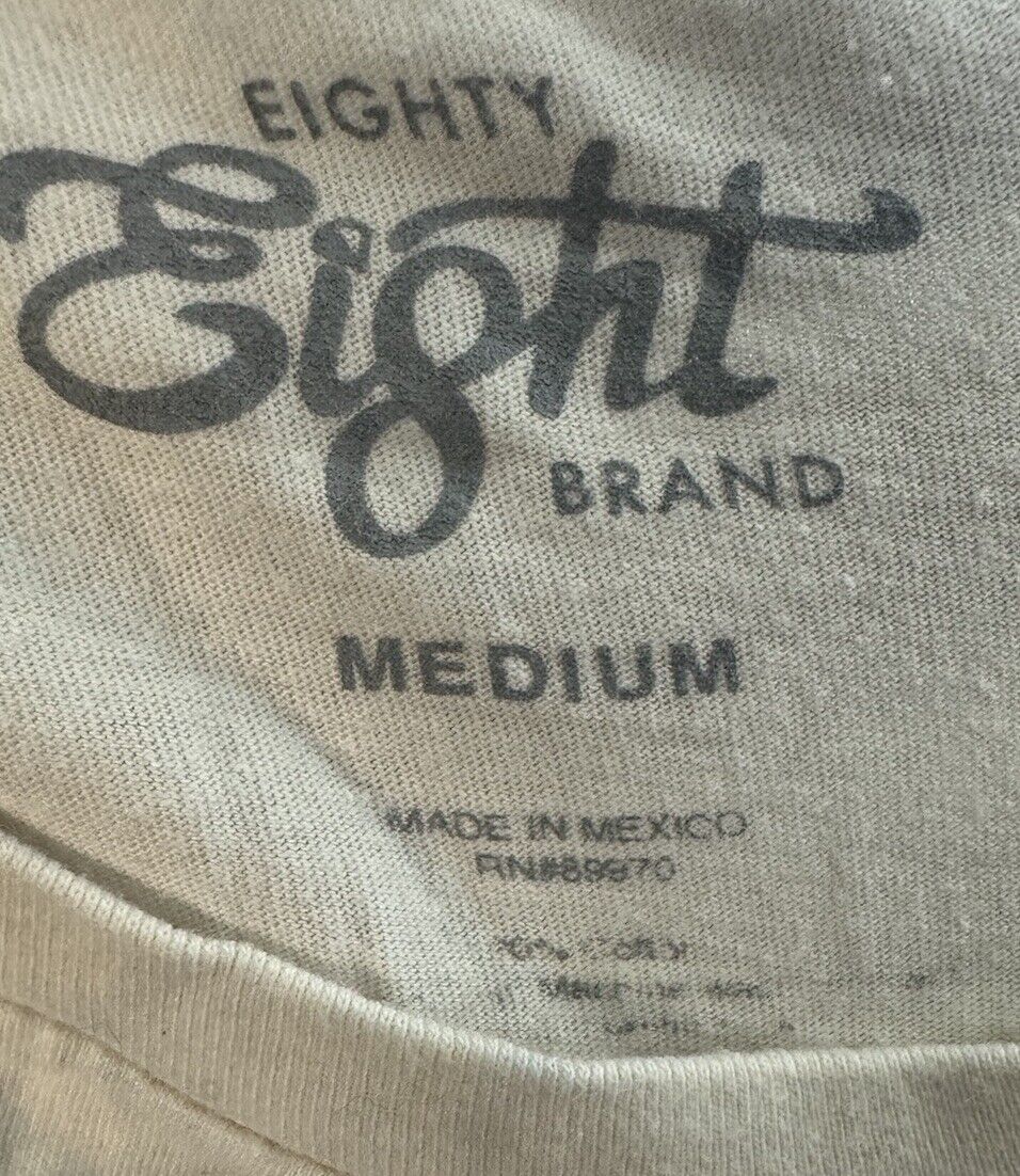 Eighty Eight Brand T Shirt Size Medium