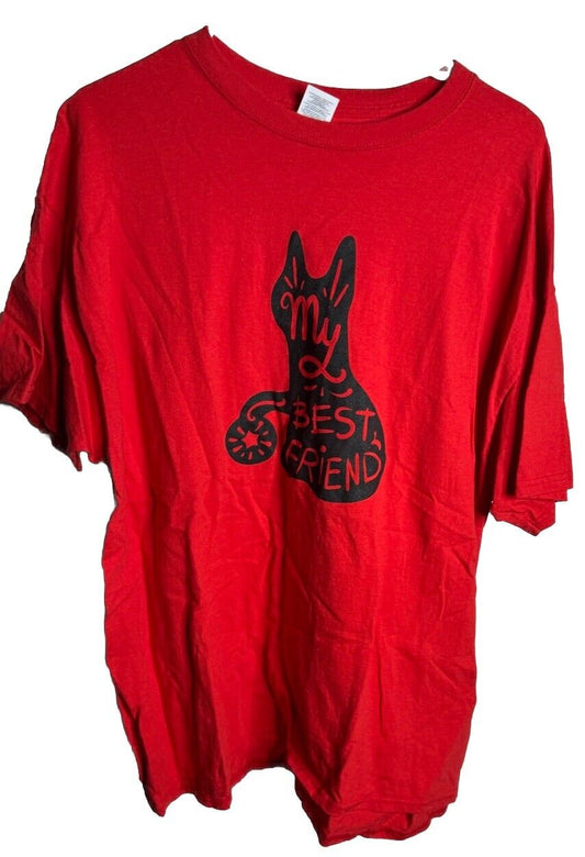 My Feline Companion Is My Best Friend Cat Kitten Feline Kitty T-shirt XL