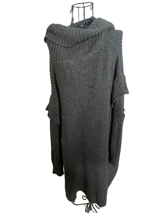 RD Style Cropped Pullover Sweater, Medium