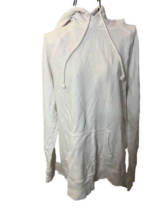 GOODFELLOW - MEN'S HOODED SWEATER - WHITE Size Medium