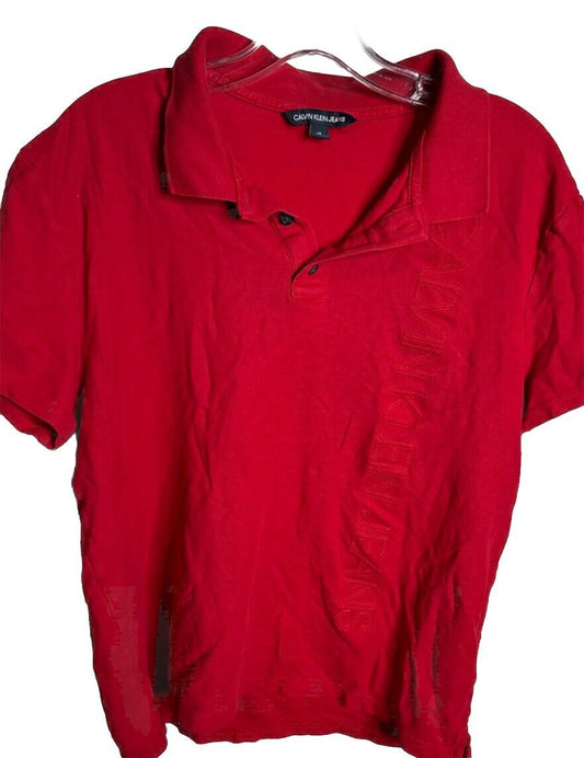 Men's Polo Shirt Calvin Klein Polo Shirt Large