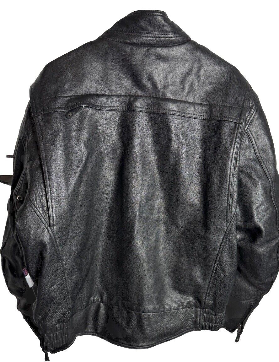 xpert leather jacket size large