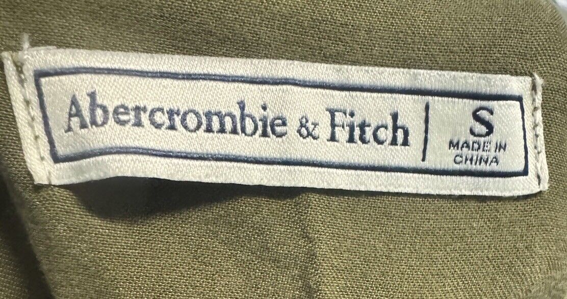 Abercrombie And Fitch Traveler Jumpsuit Green Womens Small