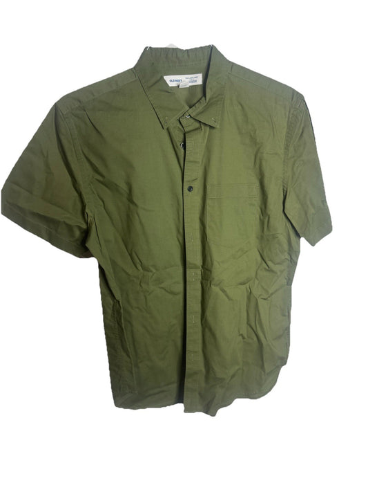 Old Navy Men’s Button Down Short Sleeve Large