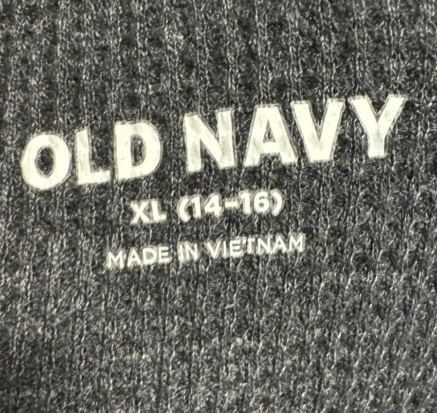Old Navy Boys / 14-16 Long Sleeve Thermal Tee