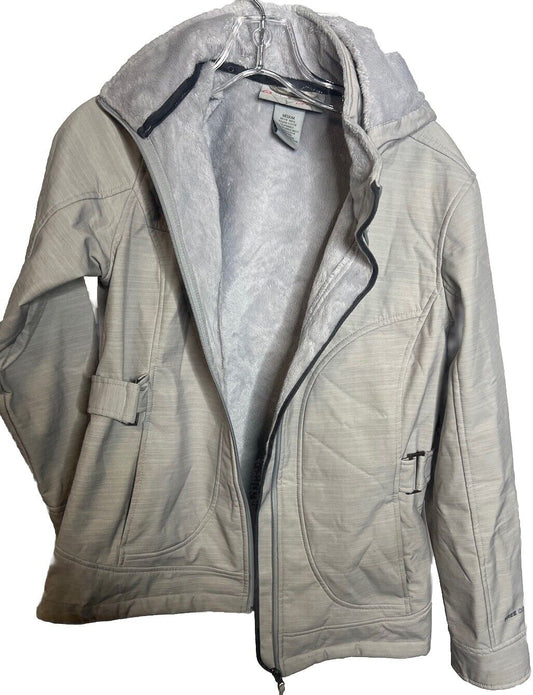 Free Country Jacket Womens Sz Medium Soft Shell Hooded Hiking