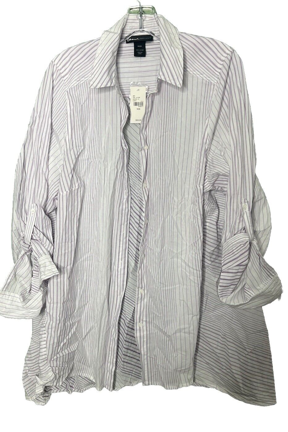 Lane Bryant Button Down Blouse Womens Plus Size 18/20