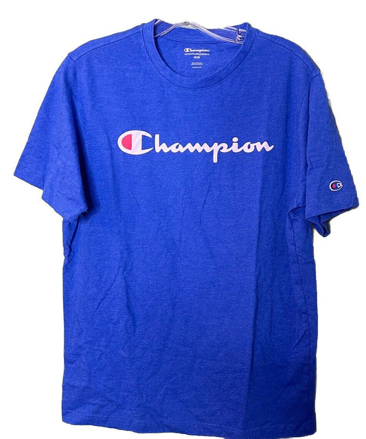 Champion T-Shirt Men's Tee Classic Fit Script Logo  Medium
