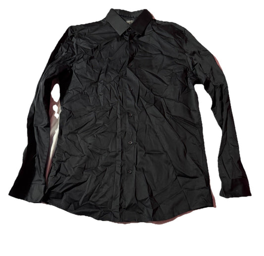 I.N.C Men Slim Fit Black Shirt Size M