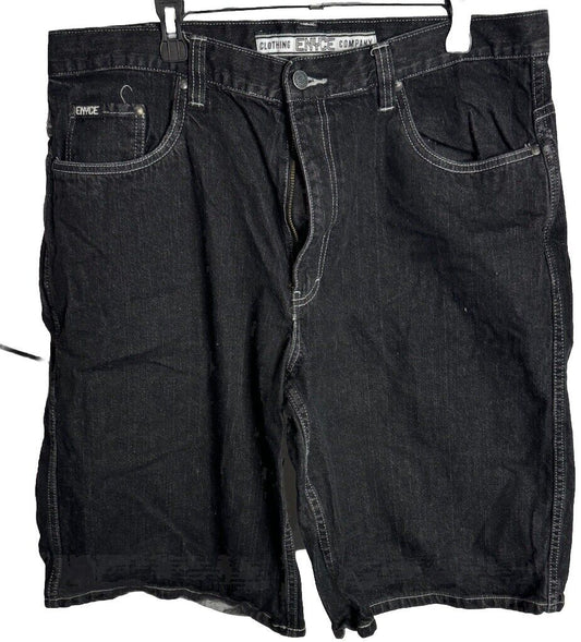 Enyce Y2K Baggy Jean Shorts 38 Wide Leg  RN 96312
