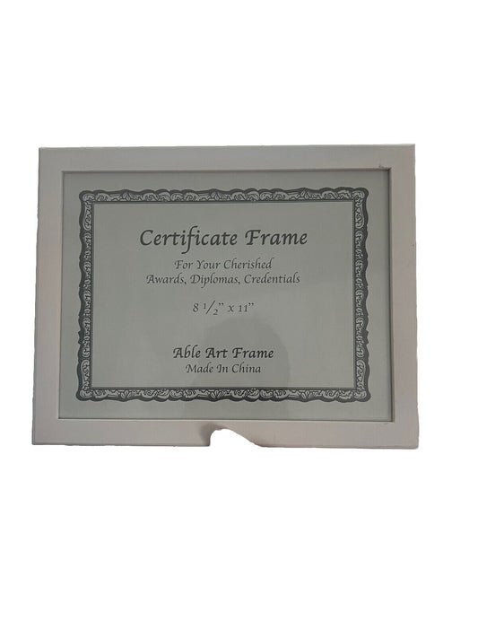Complete Document Frame, 8.5 X11” Picture Frame,  MAKE AN OFFER