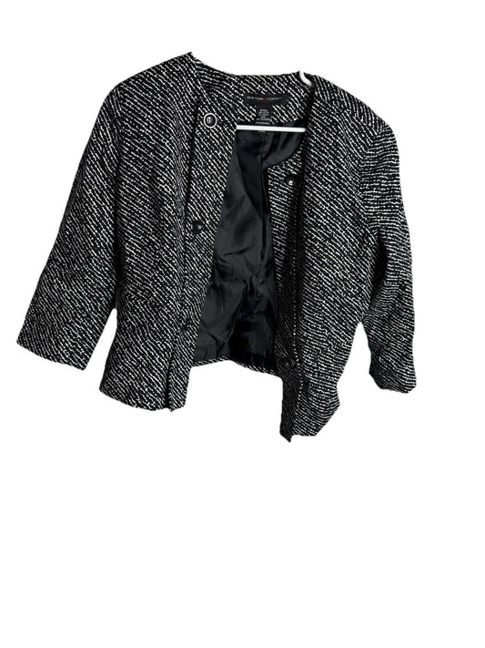 New York & Company Blazer Jacket Womens Size 10 Multi Single Breasted Two Button
