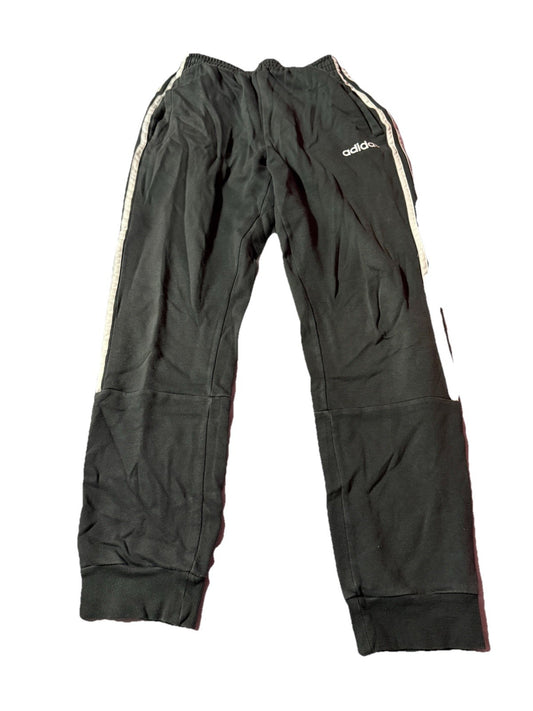 Adidas Mens Black And White Joggers Size S