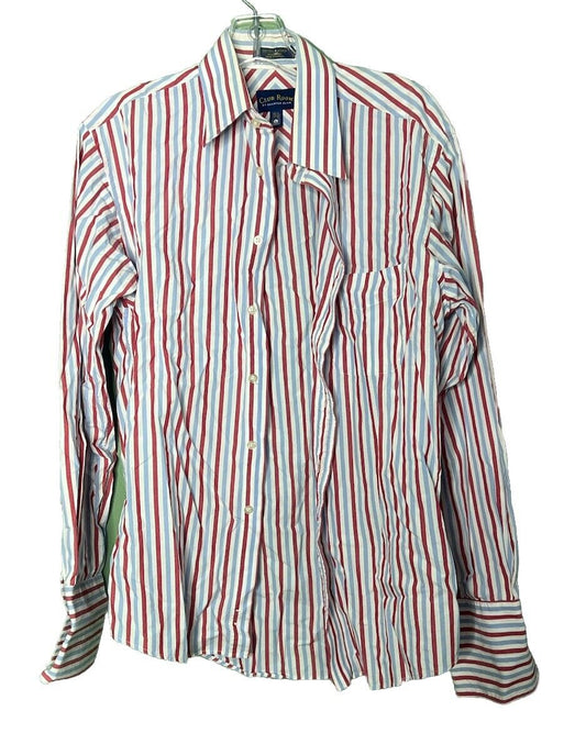 Club Room Men's Button Down Dress Shirt 15.5 / 34 - 35
