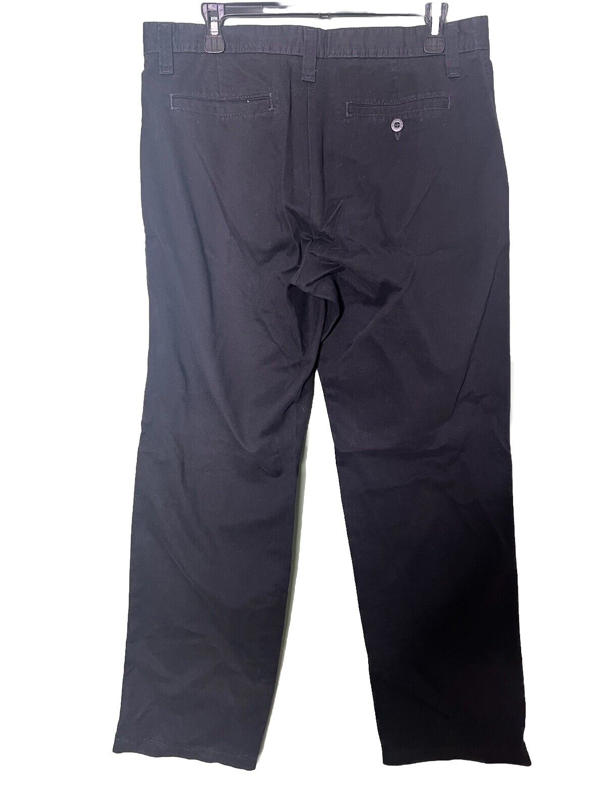 Lee Mens 33x32 Chino Khaki Custom Flat Front  Pants