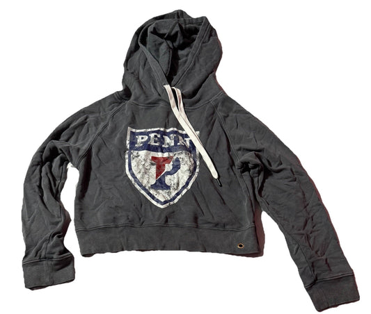 Penn Women Cropped Hoodie XS