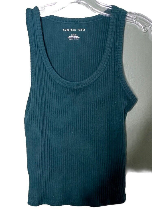 American Eagle Tank Top Women Medium M Stretch Casual