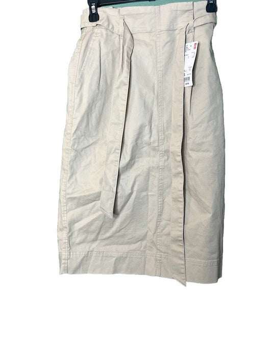 Woman’s Belt Skirt Size XS, Beige