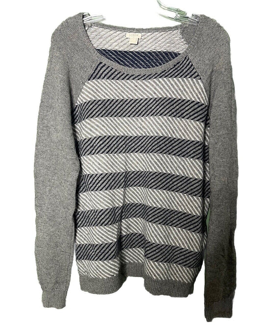 J Crew Womens Size Large Long Sleeve Crewneck